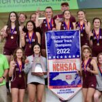 2021-22 NCHSAA 1A/2A Women's Indoor Track State Champions