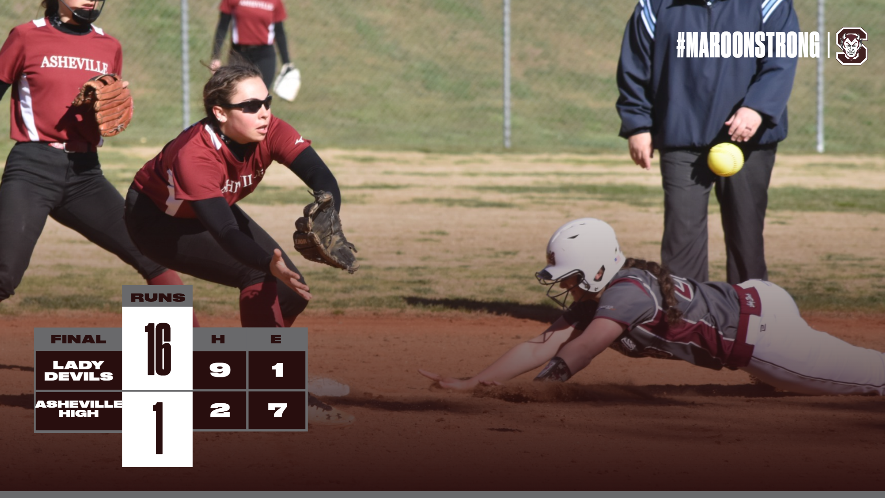 Lady Devils Down Asheville High