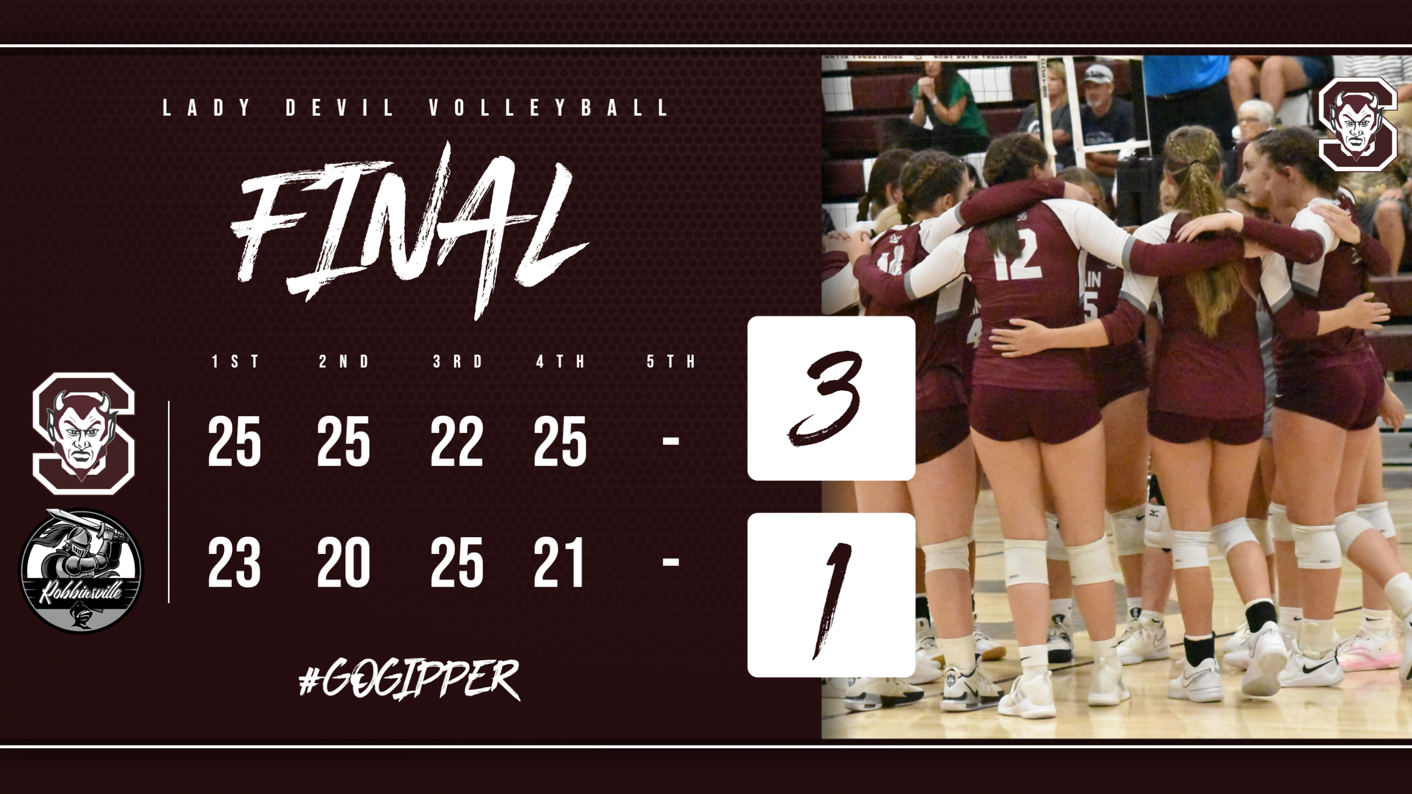 Lady Devils Upset 1st Place Robbinsville